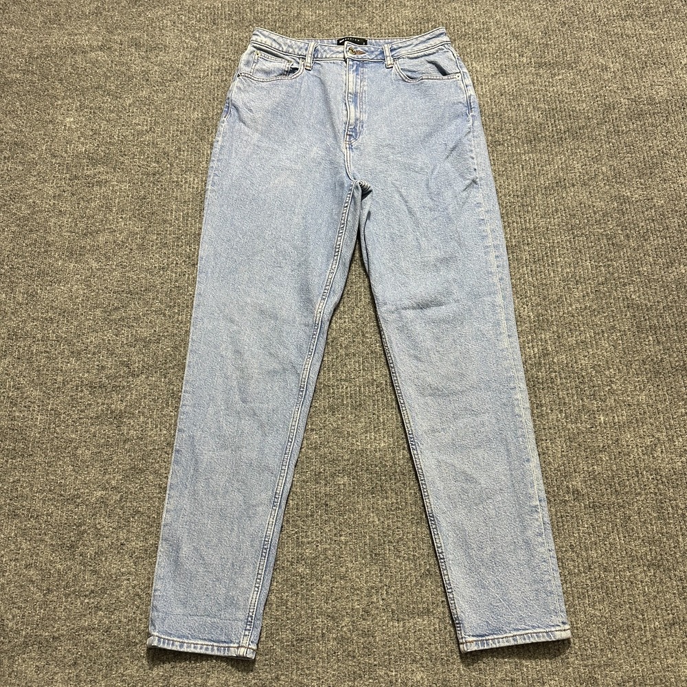 ASOS DESIGN Mens Jeans 30x32 Light Wash Denim Slim Tapered Mid Rise